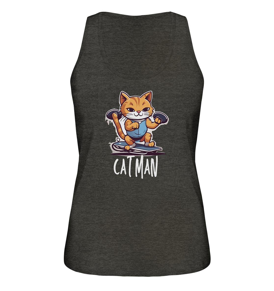 Skater Cat - Ladies Organic Tank-Top