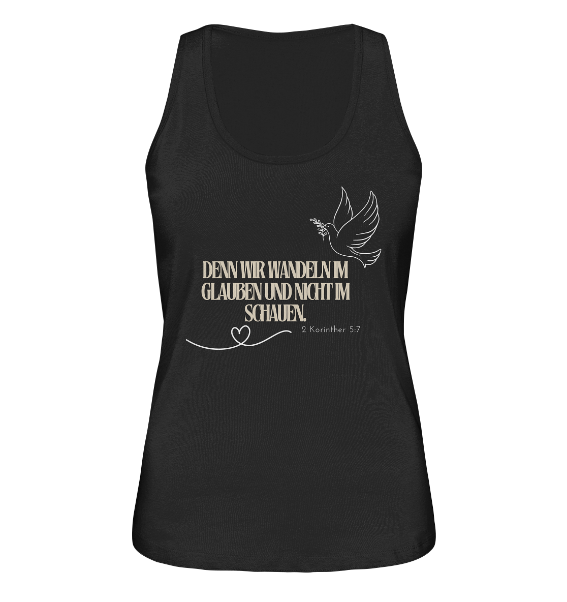 Glauben - Ladies Organic Tank-Top
