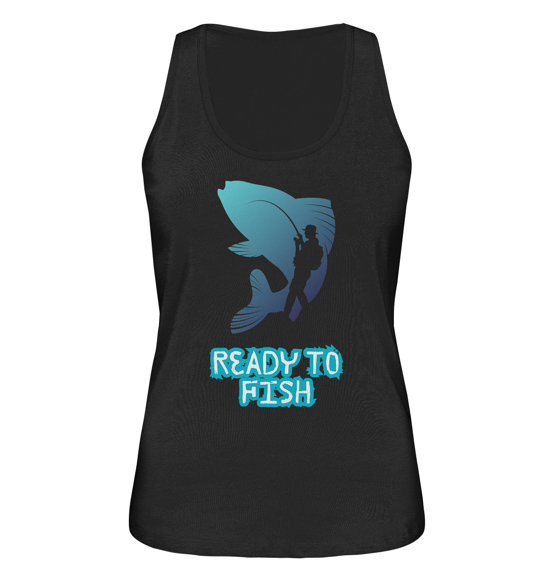 Ready to Fish - Ladies Organic Tank-Top