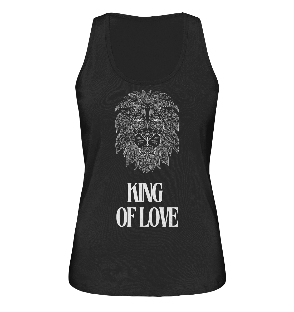 King of Love - Ladies Organic Tank-Top