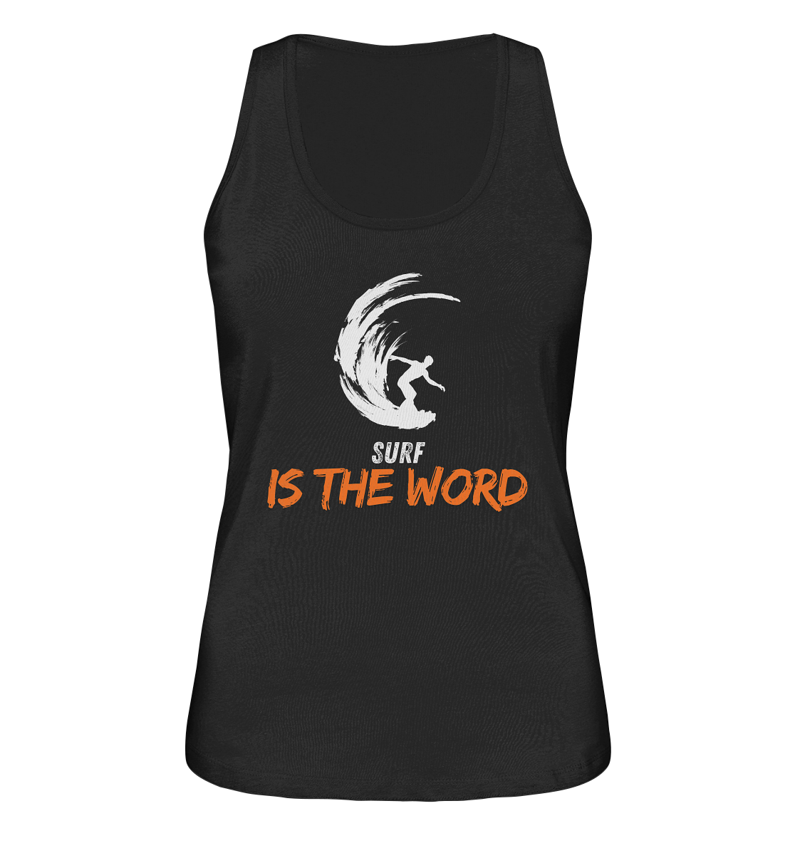 Surf is the Word - Ladies Organic Tank-Top