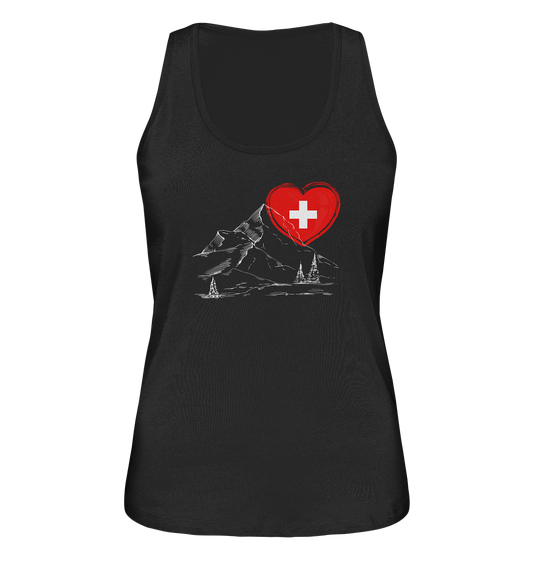 Schweizer Herz - Ladies Organic Tank-Top