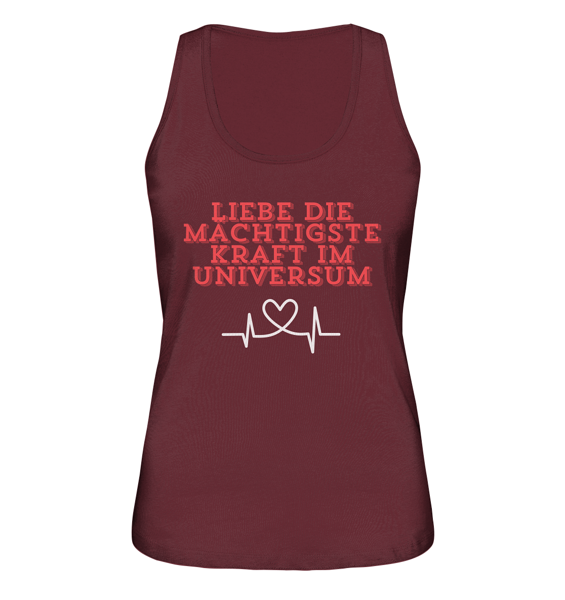 Liebe als Kraft - Ladies Organic Tank-Top