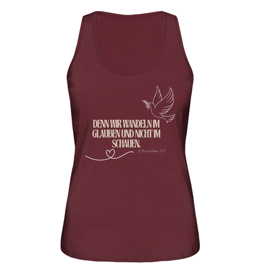 Glauben - Ladies Organic Tank-Top