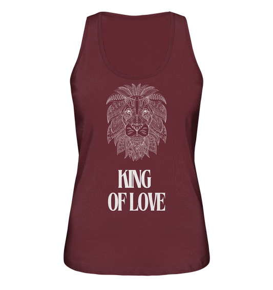 King of Love - Ladies Organic Tank-Top