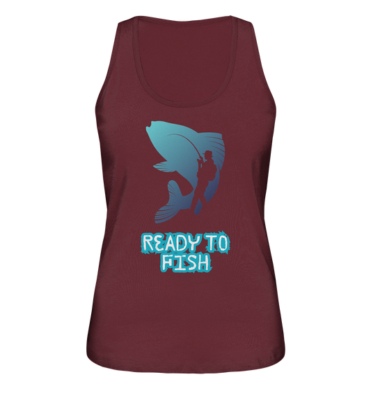 Ready to Fish - Ladies Organic Tank-Top
