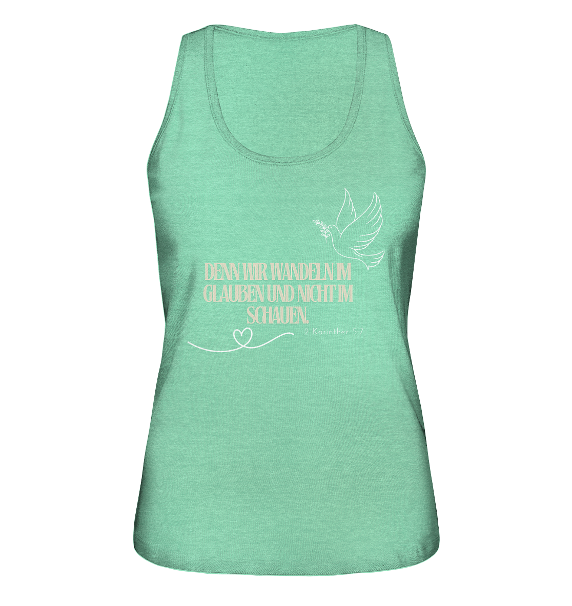 Glauben - Ladies Organic Tank-Top