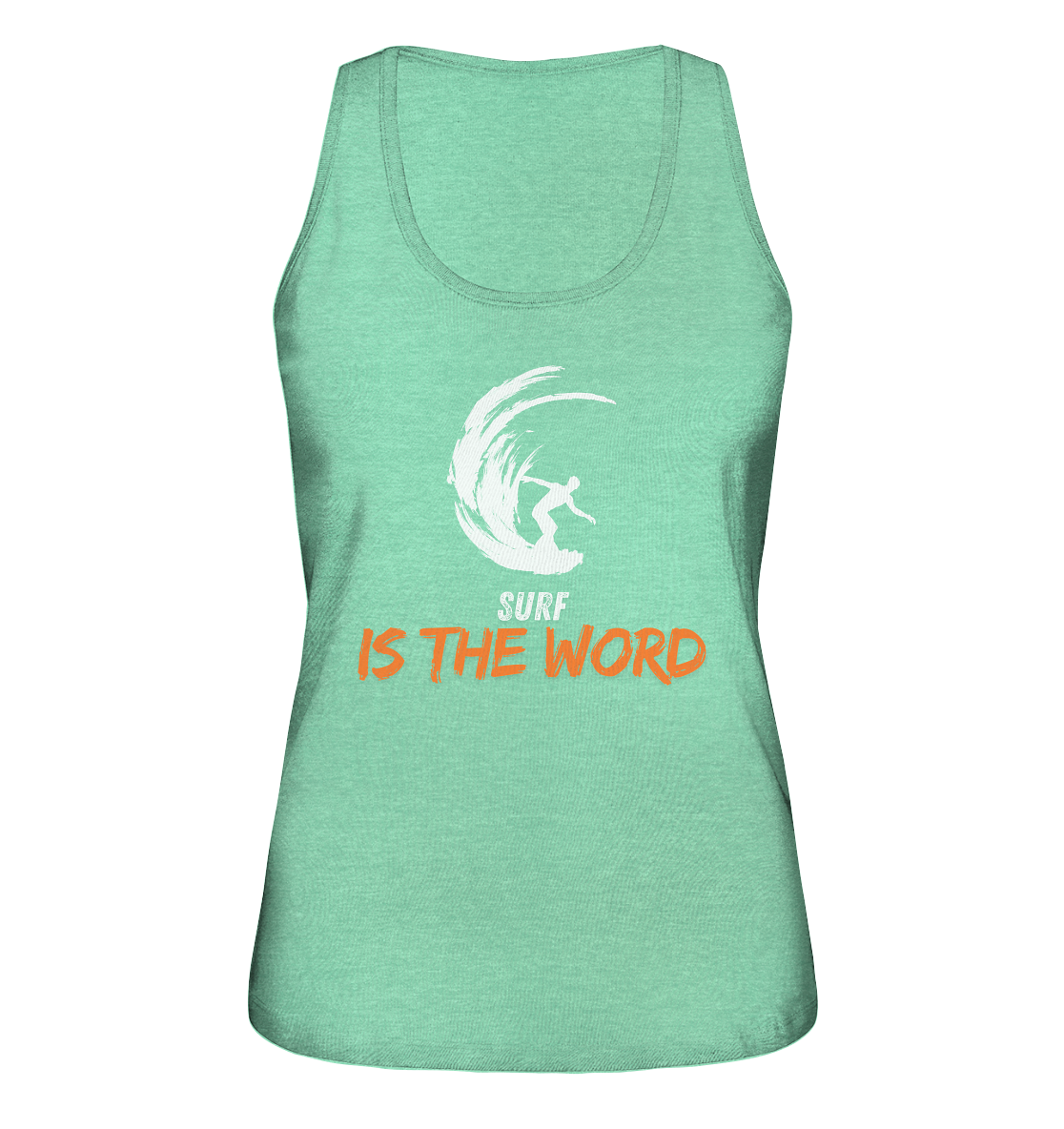 Surf is the Word - Ladies Organic Tank-Top