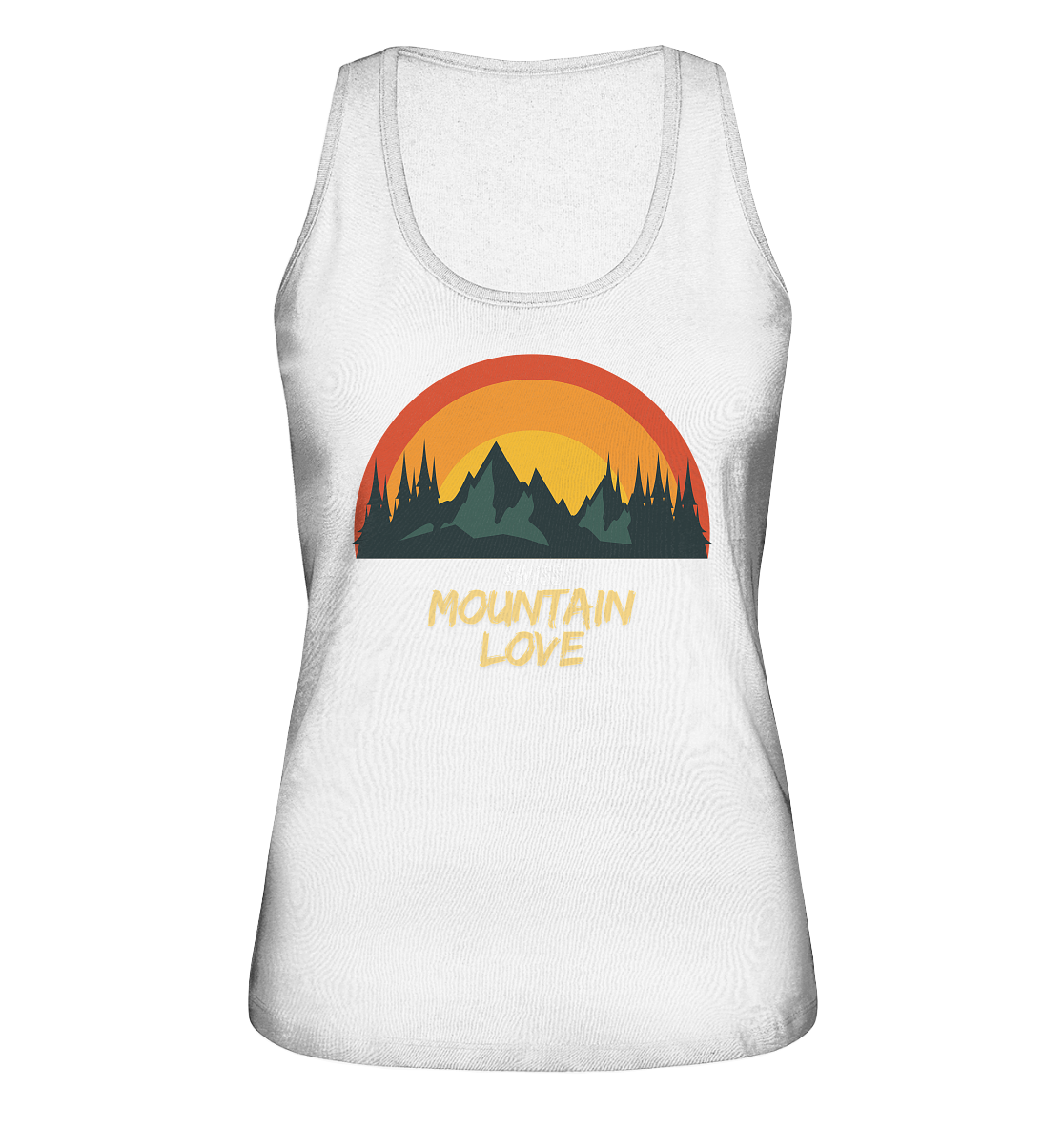 Mountain Love - Ladies Organic Tank-Top