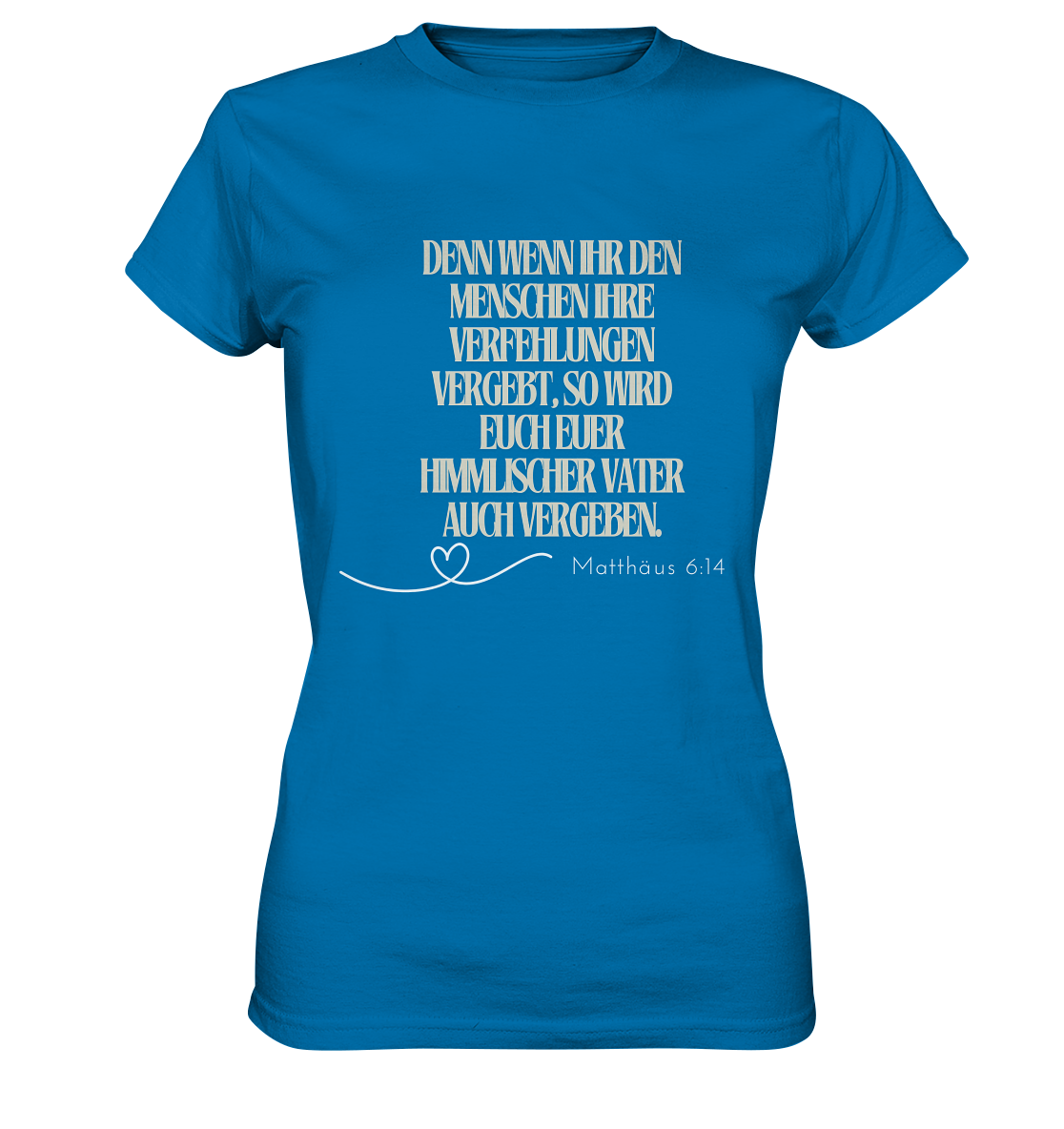 Vergebung - Ladies Premium Shirt