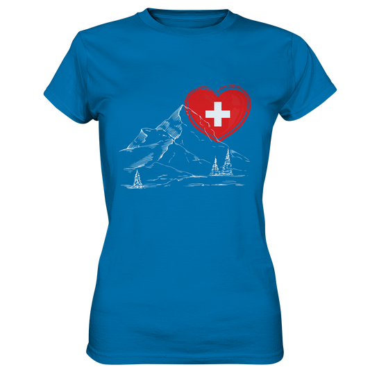Schweizer Herz - Ladies Premium Shirt