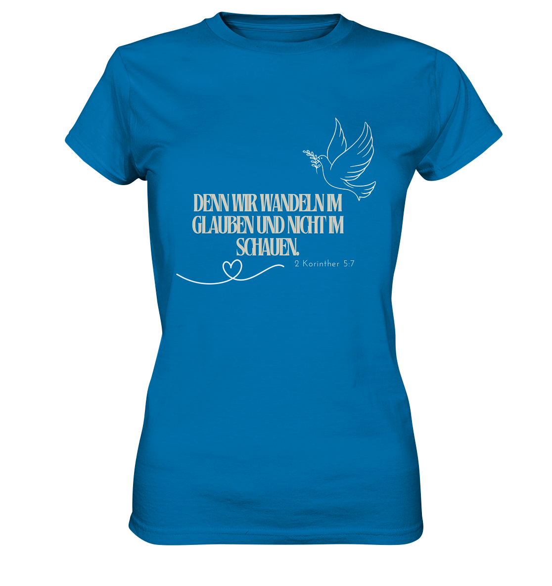 Glauben - Ladies Premium Shirt