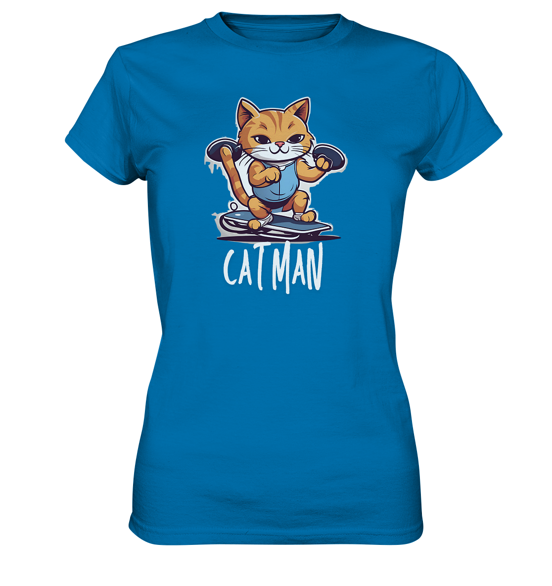 Skater Cat - Ladies Premium Shirt