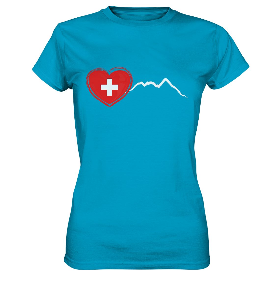 I Love Switzerland - Ladies Premium Shirt