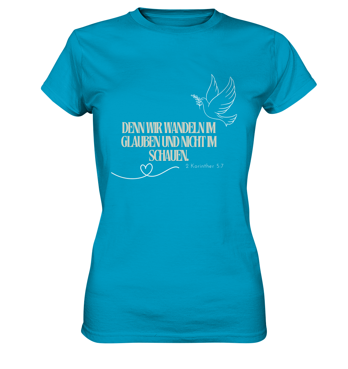 Glauben - Ladies Premium Shirt