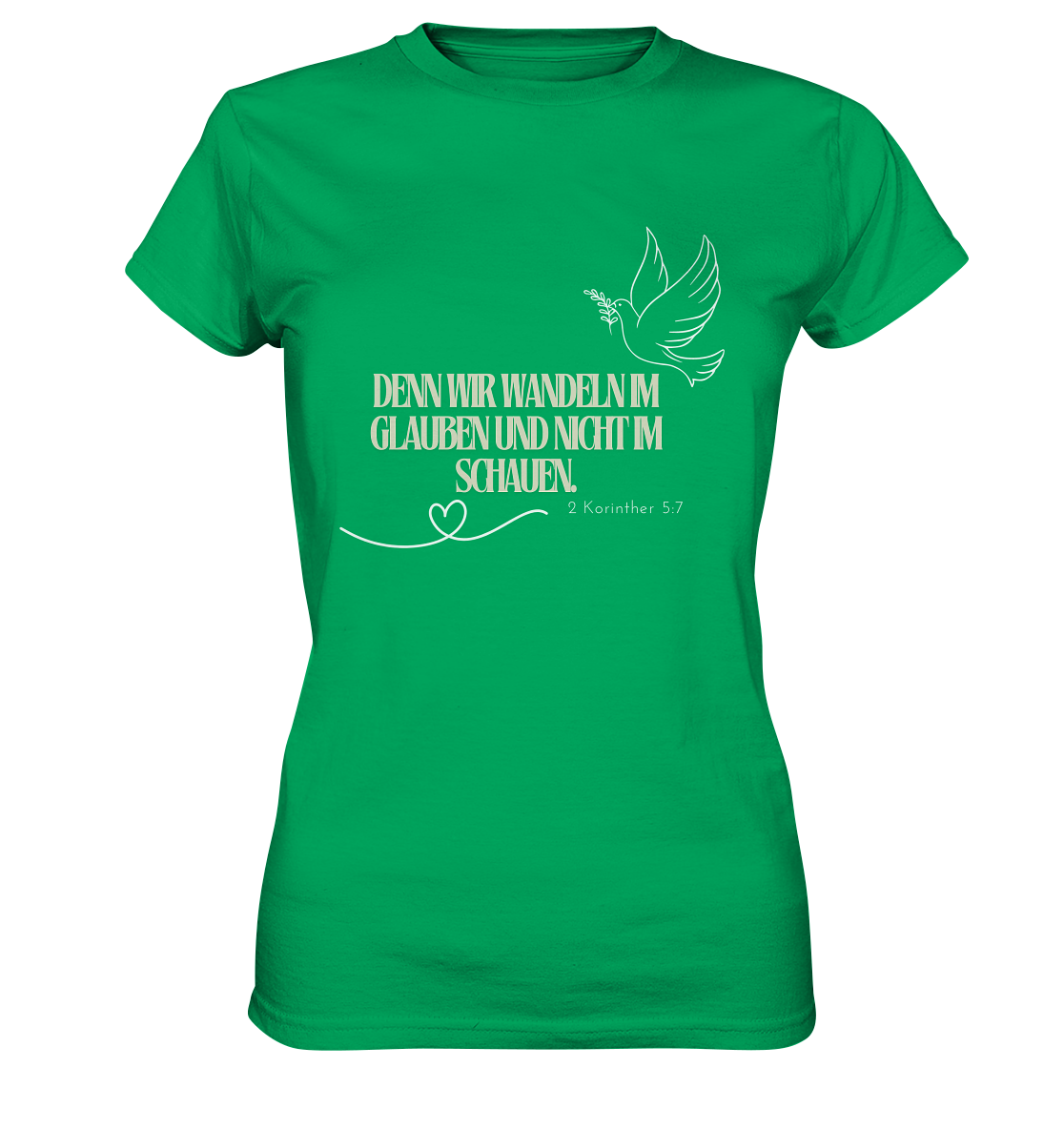 Glauben - Ladies Premium Shirt