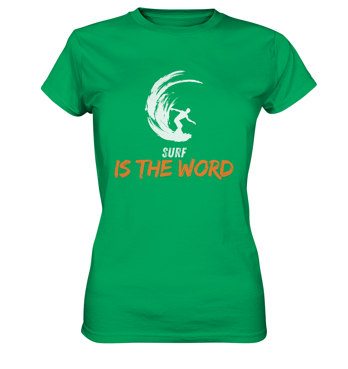 Surf is the Word - Ladies Premium Shirt