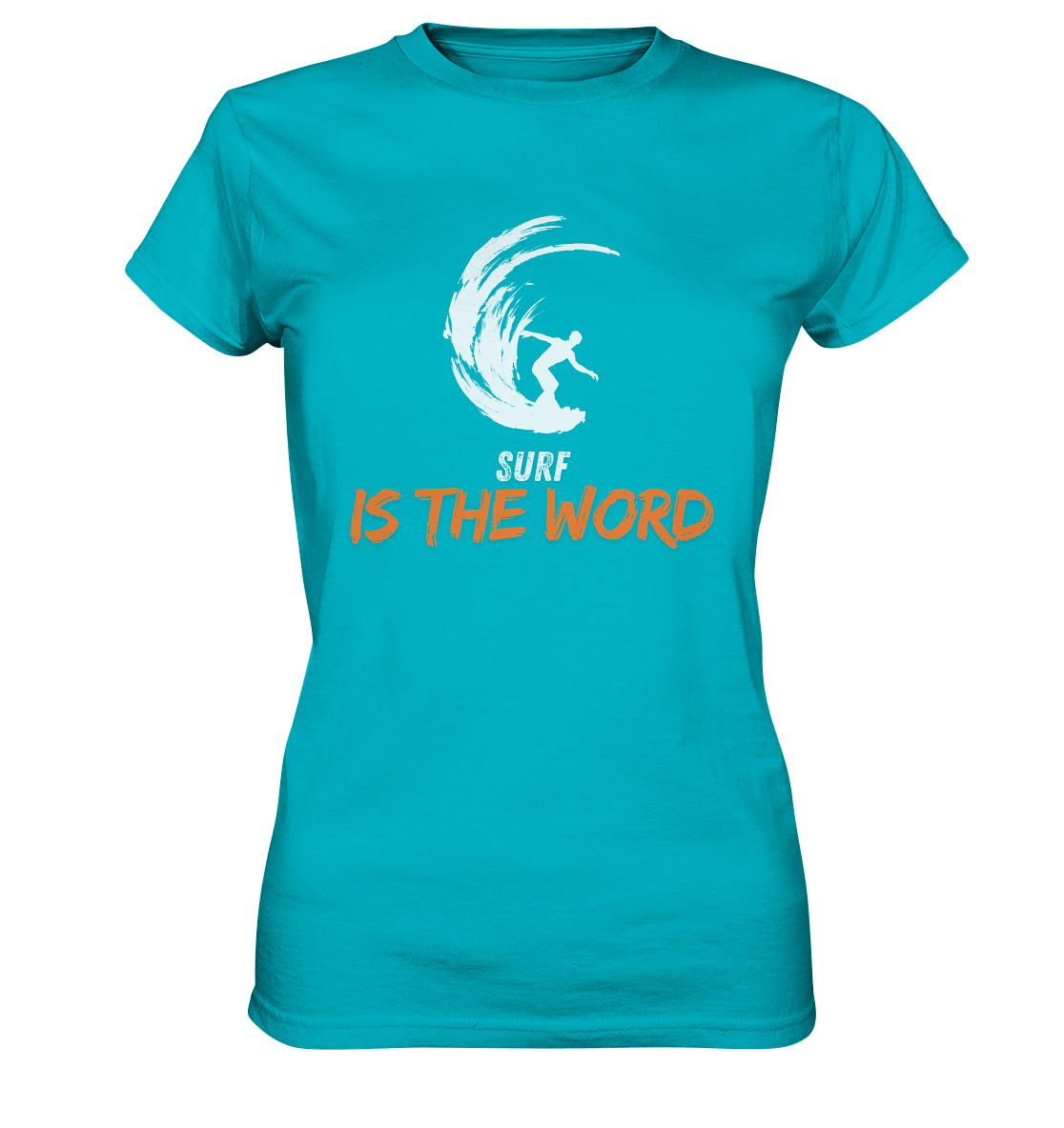 Surf is the Word - Ladies Premium Shirt