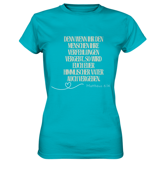 Vergebung - Ladies Premium Shirt