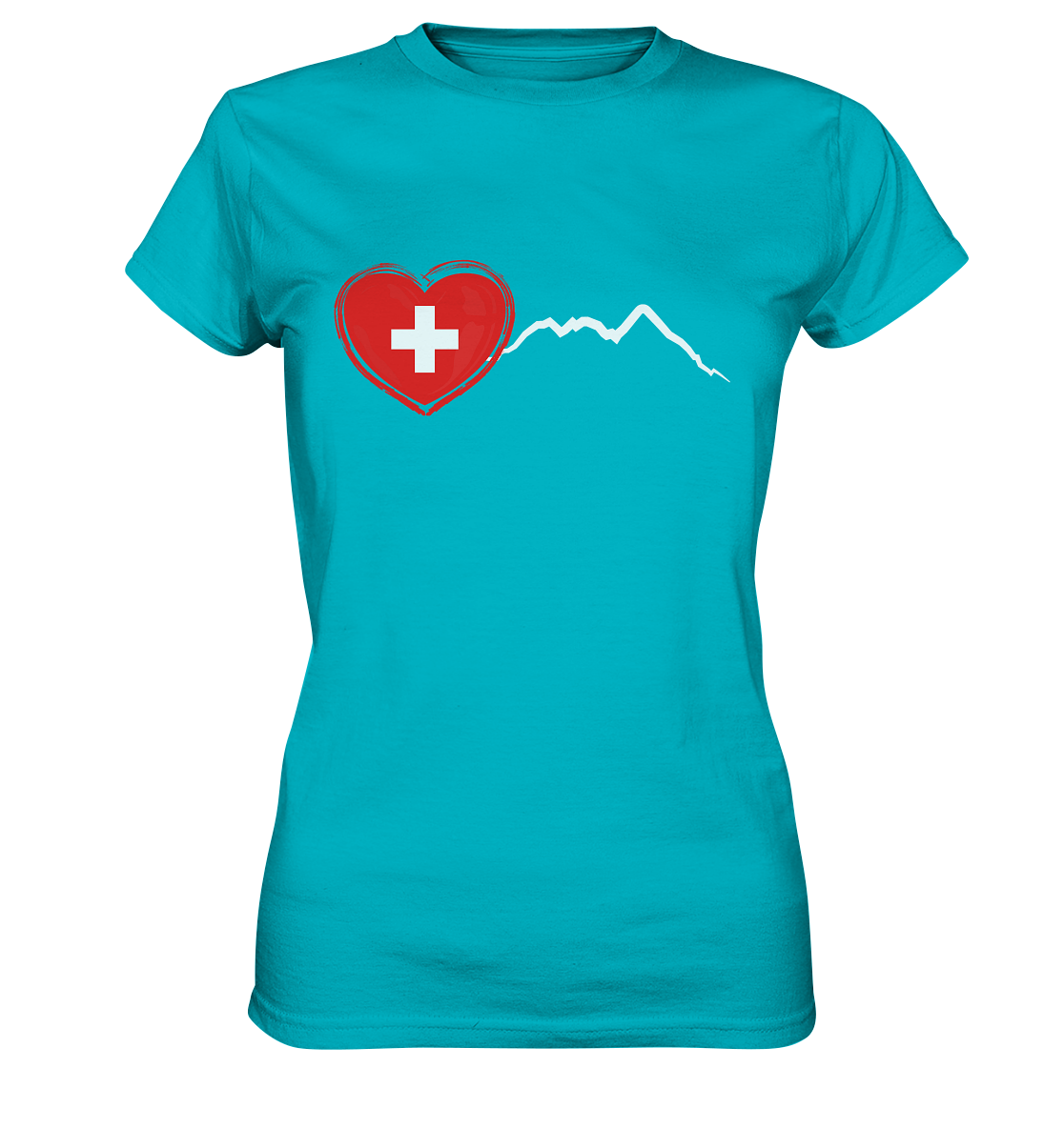 I Love Switzerland - Ladies Premium Shirt
