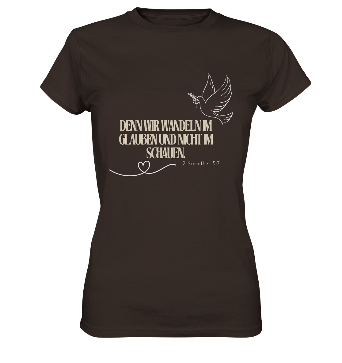 Glauben - Ladies Premium Shirt