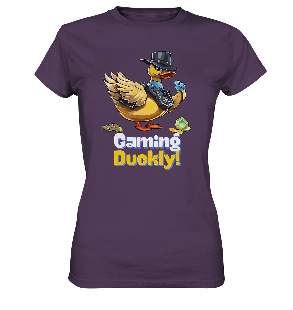 Gaming Duckly - Ladies Premium Shirt