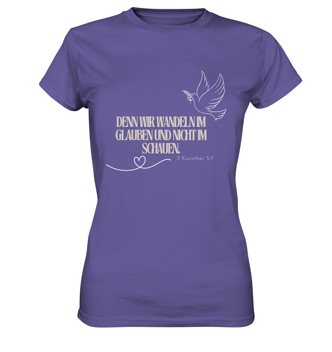 Glauben - Ladies Premium Shirt