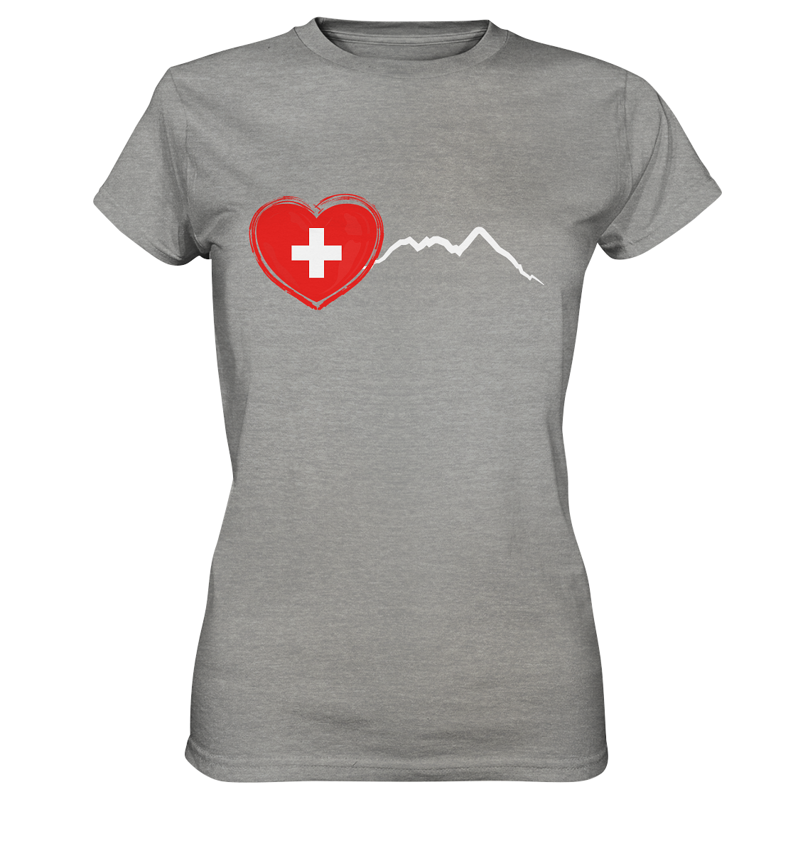 I Love Switzerland - Ladies Premium Shirt