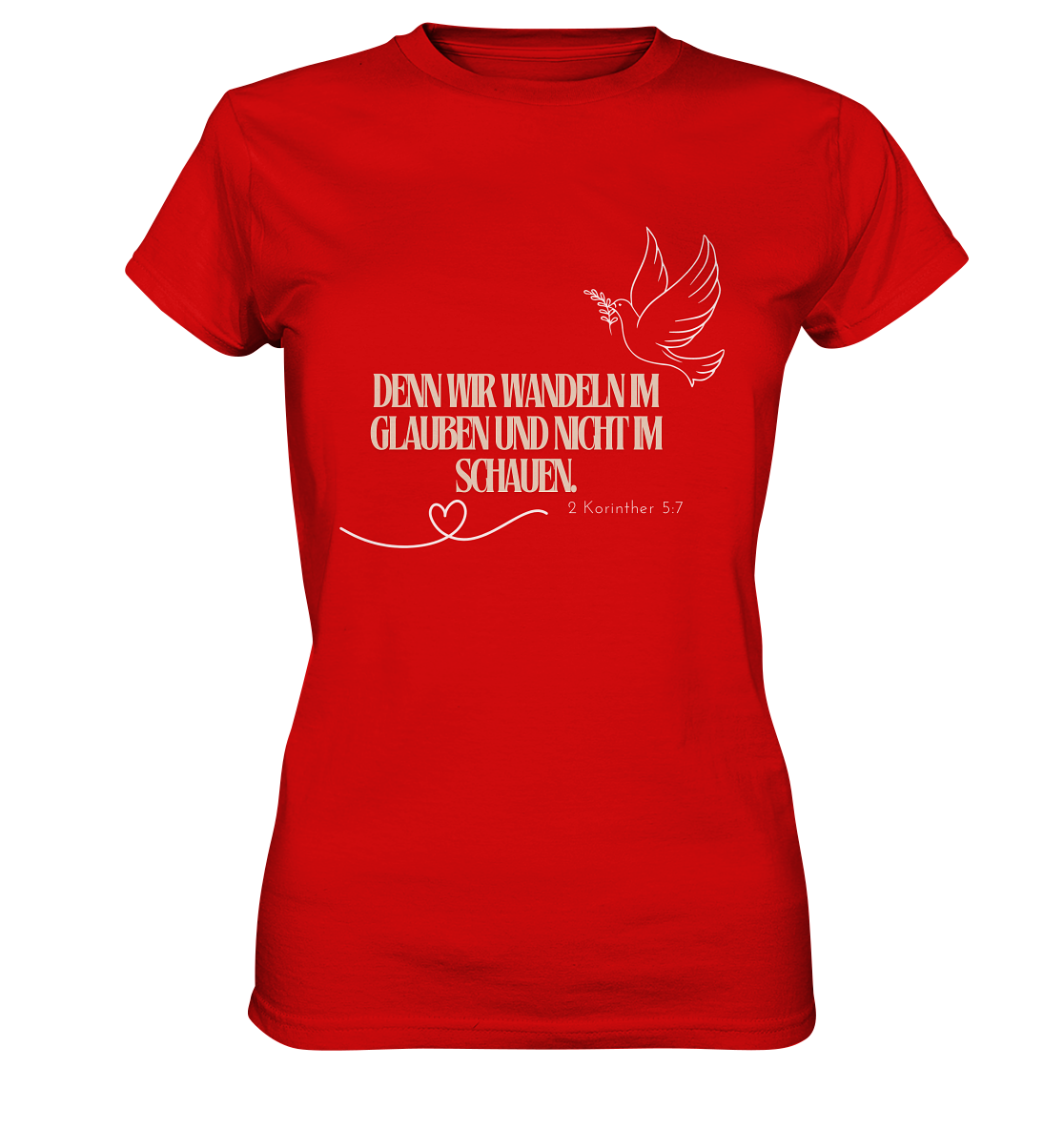 Glauben - Ladies Premium Shirt