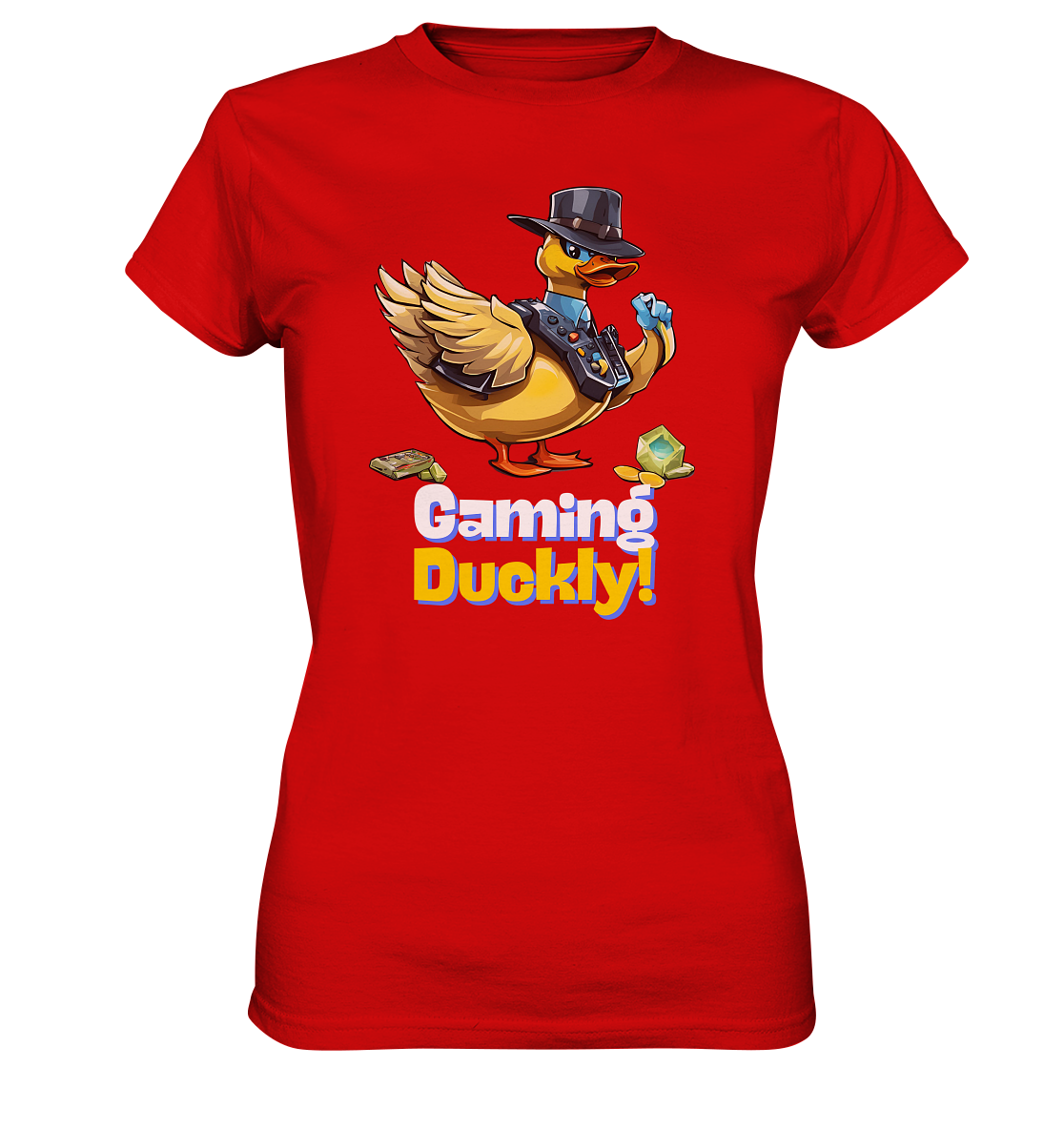 Gaming Duckly - Ladies Premium Shirt