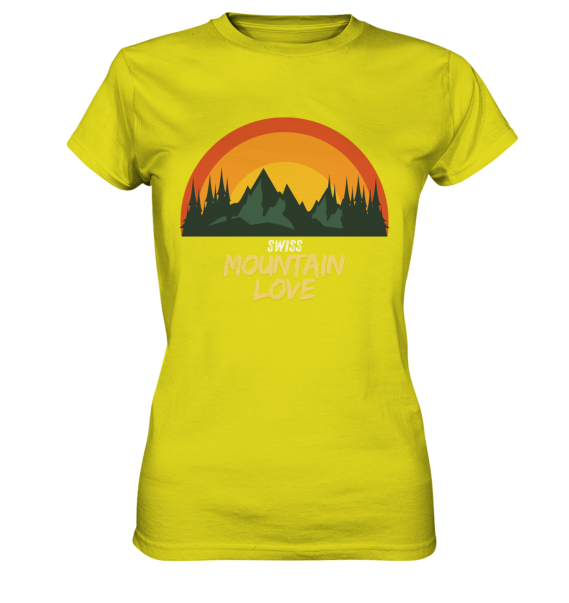 Mountain Love - Ladies Premium Shirt