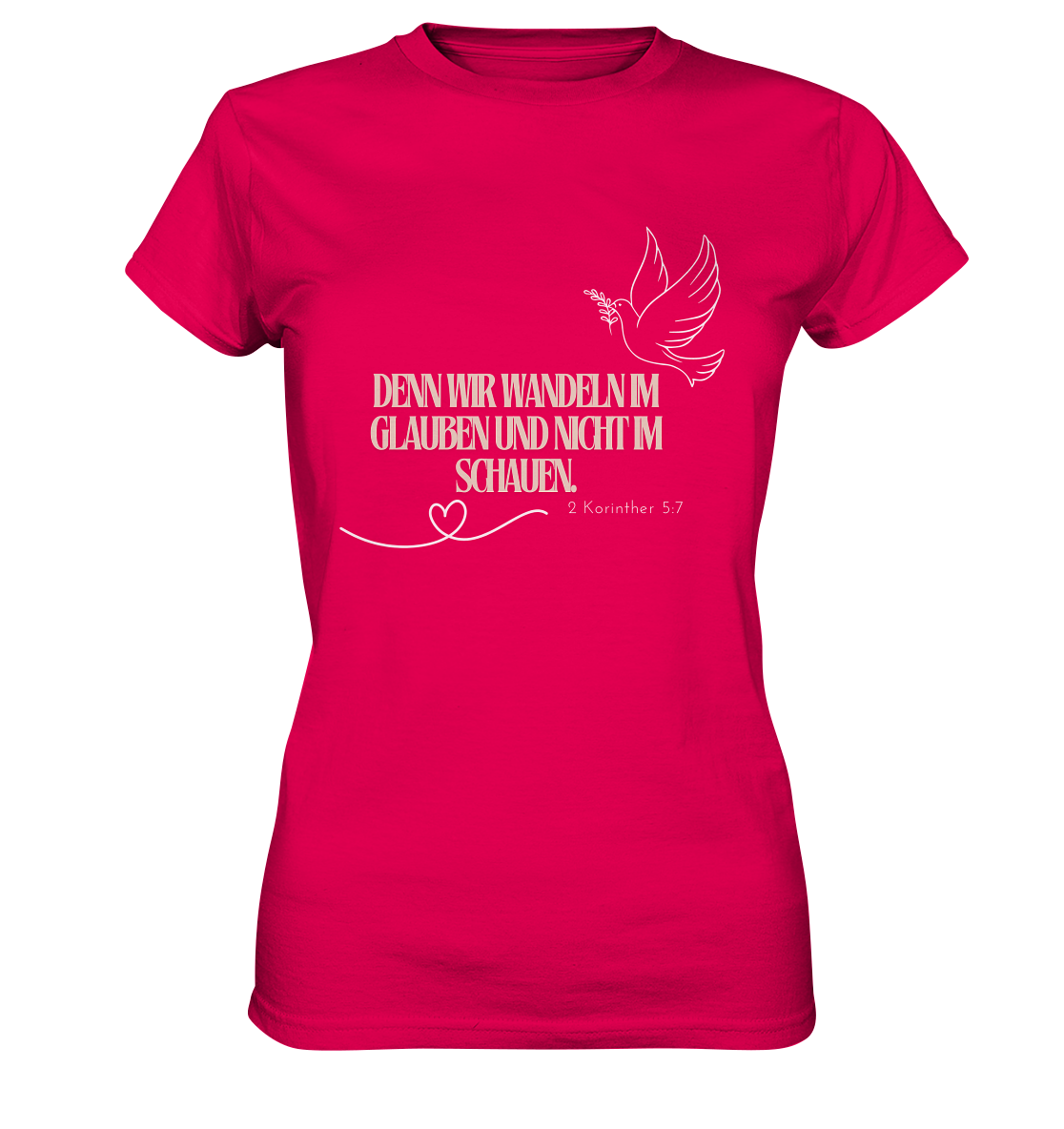 Glauben - Ladies Premium Shirt