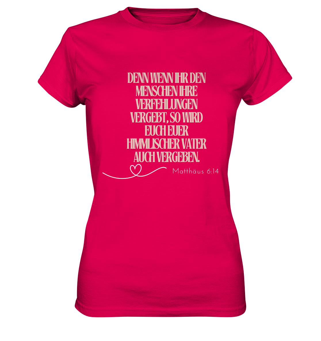 Vergebung - Ladies Premium Shirt