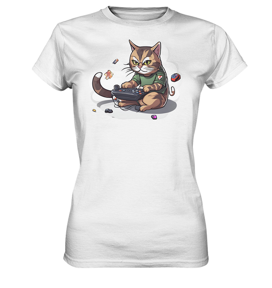 Gaming Cat - Ladies Premium Shirt