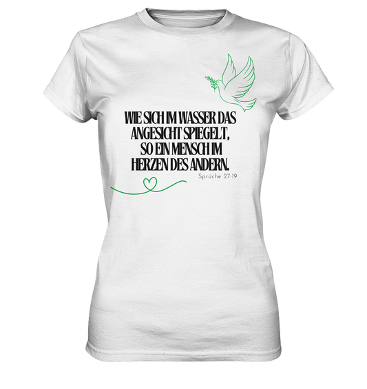 Im Herzen des Menschen - Ladies Premium Shirt