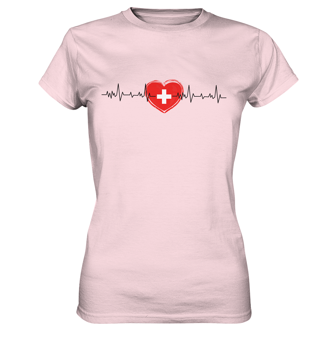 Herzschlag Schweiz - Ladies Premium Shirt