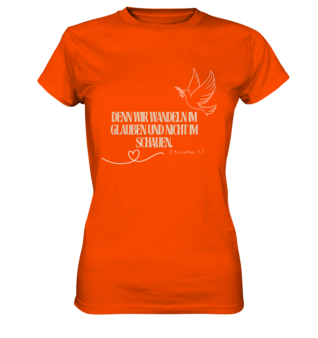 Glauben - Ladies Premium Shirt