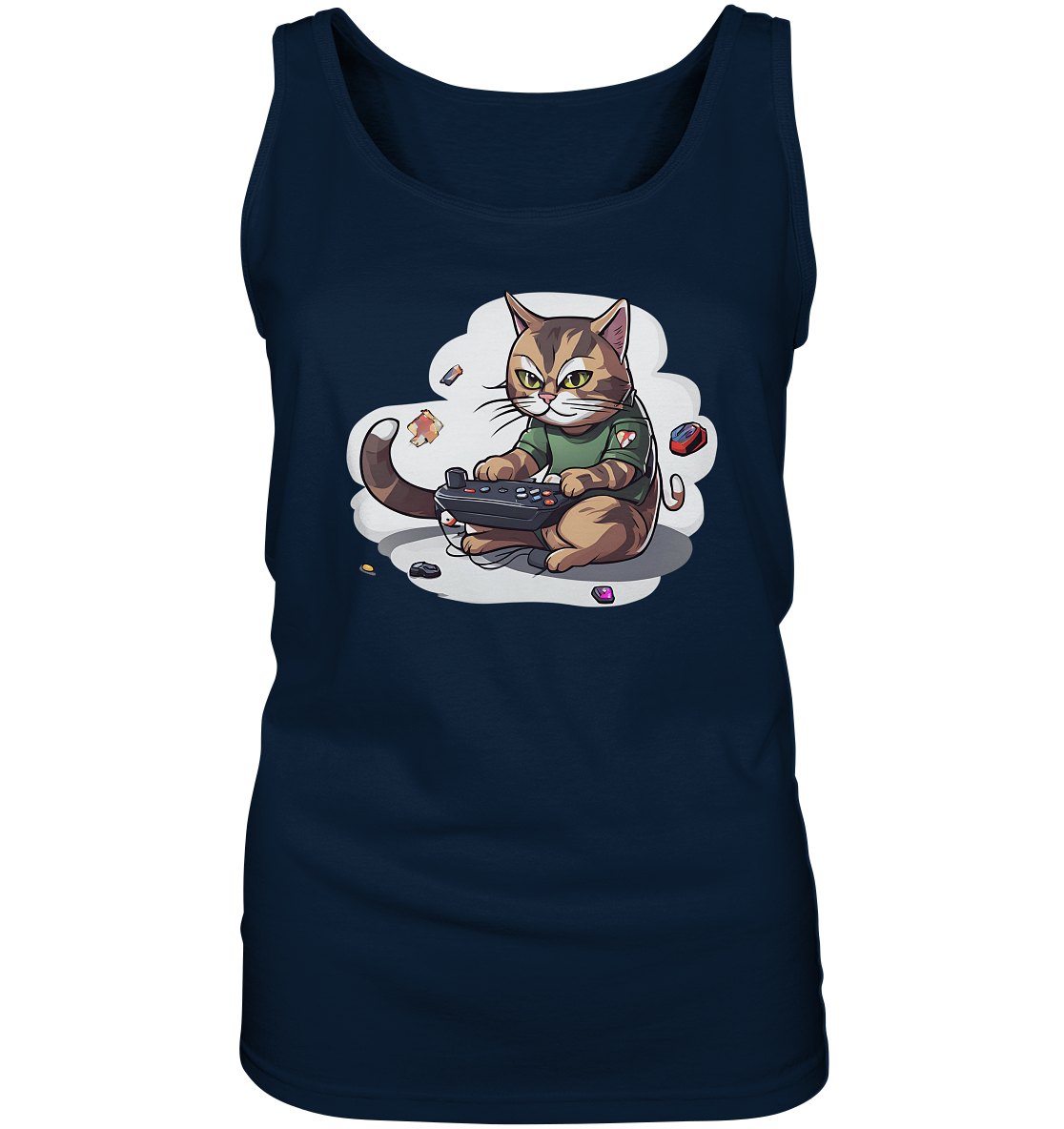 Gaming Cat - Ladies Tank-Top