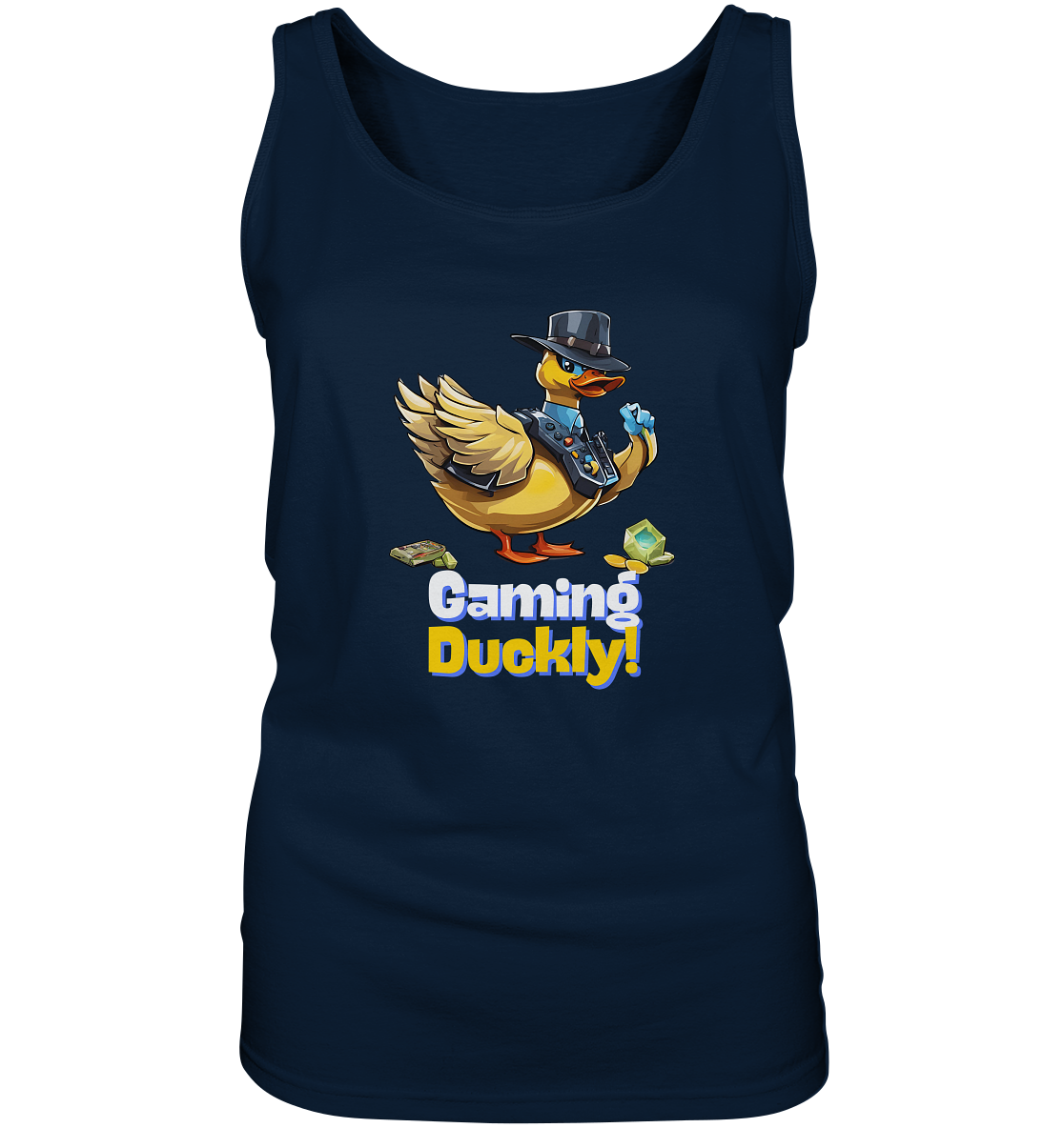 Gaming Duckly - Ladies Tank-Top