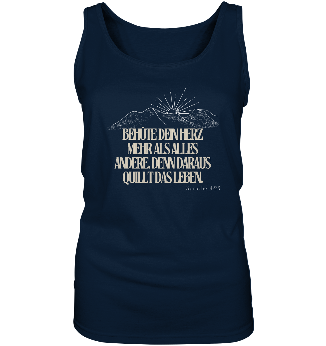 Behüte dein Herz - Ladies Tank-Top