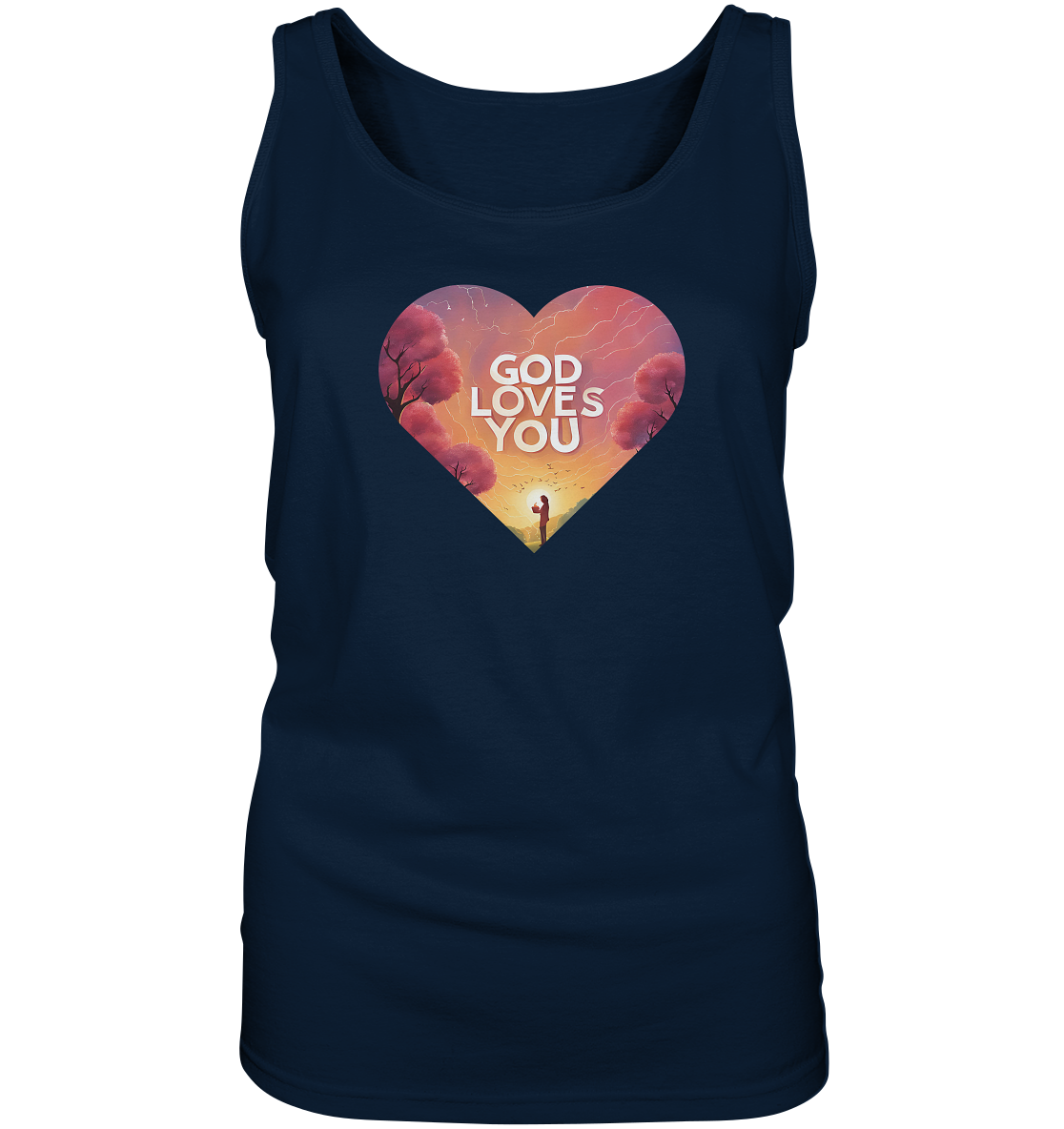 Gott liebt dich - Ladies Tank-Top