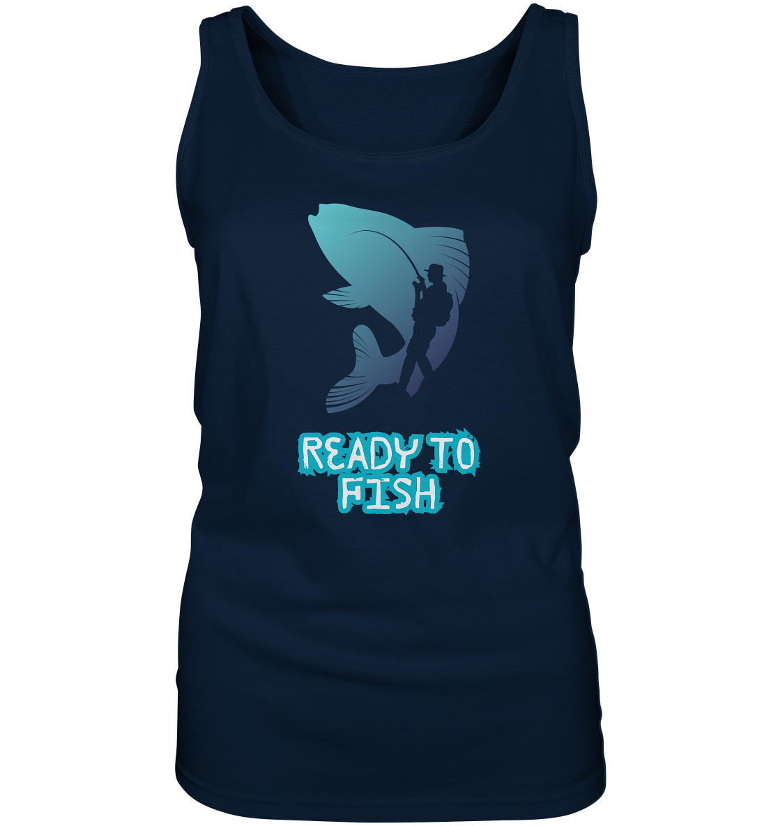 Ready to Fish - Ladies Tank-Top