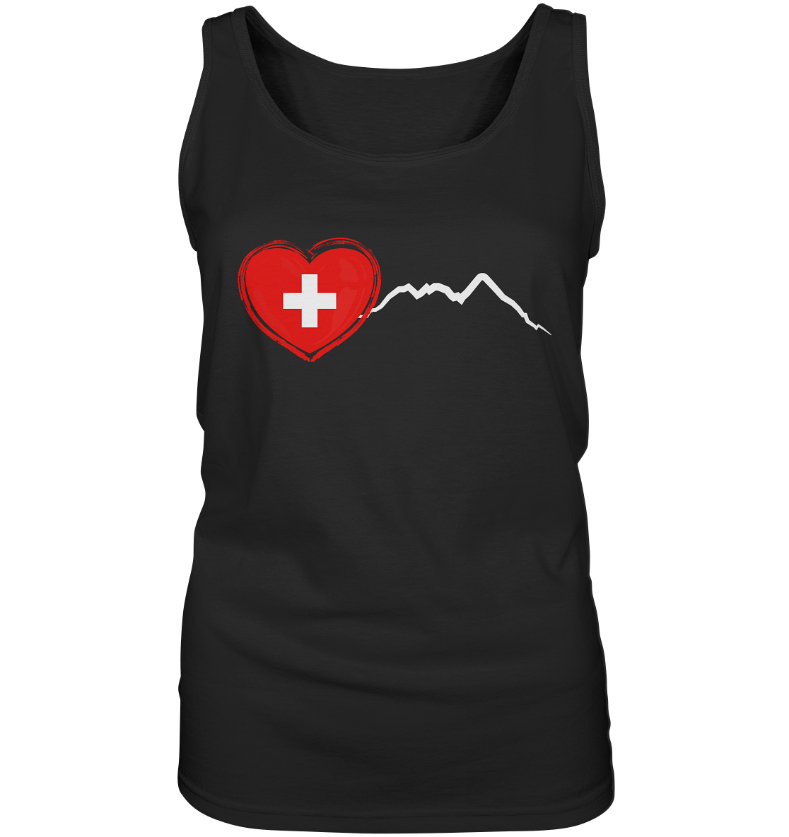 I Love Switzerland - Ladies Tank-Top