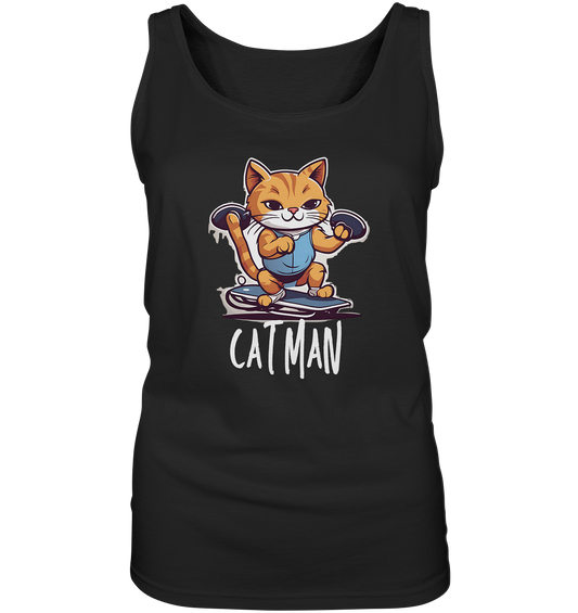 Skater Cat - Ladies Tank-Top
