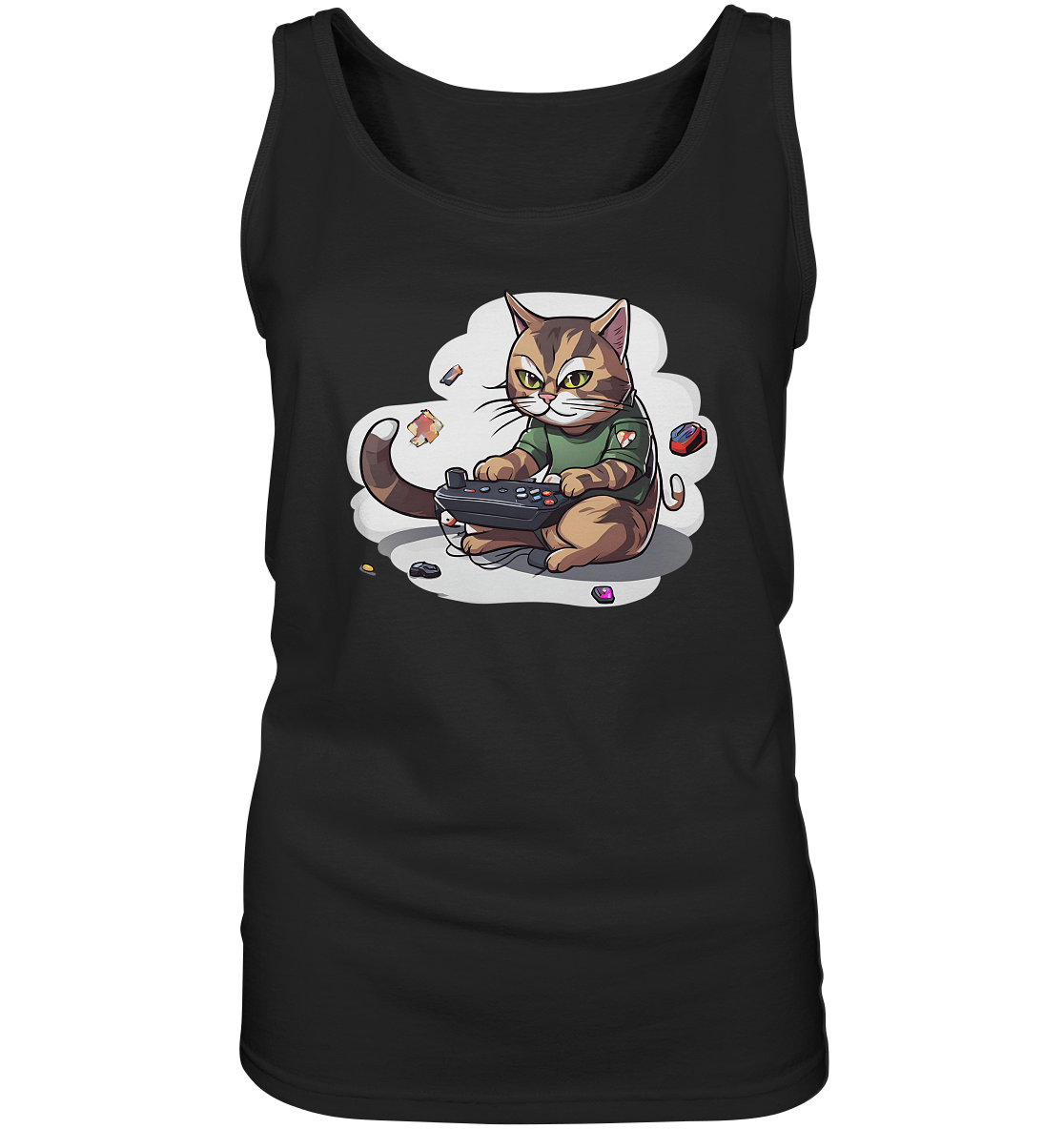 Gaming Cat - Ladies Tank-Top