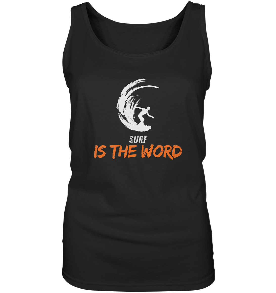 Surf is the Word - Ladies Tank-Top