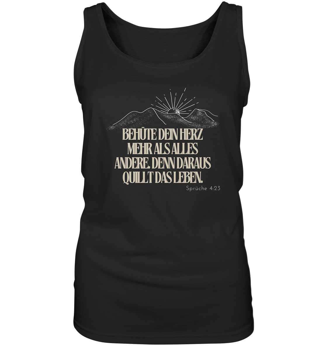 Behüte dein Herz - Ladies Tank-Top