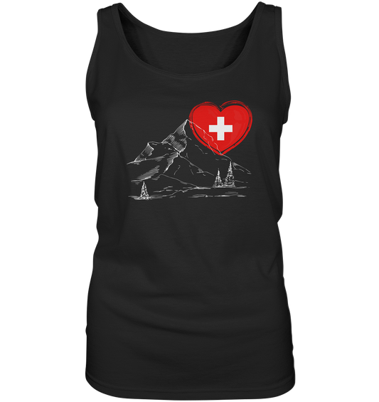 Schweizer Herz - Ladies Tank-Top