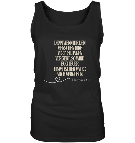 Vergebung - Ladies Tank-Top