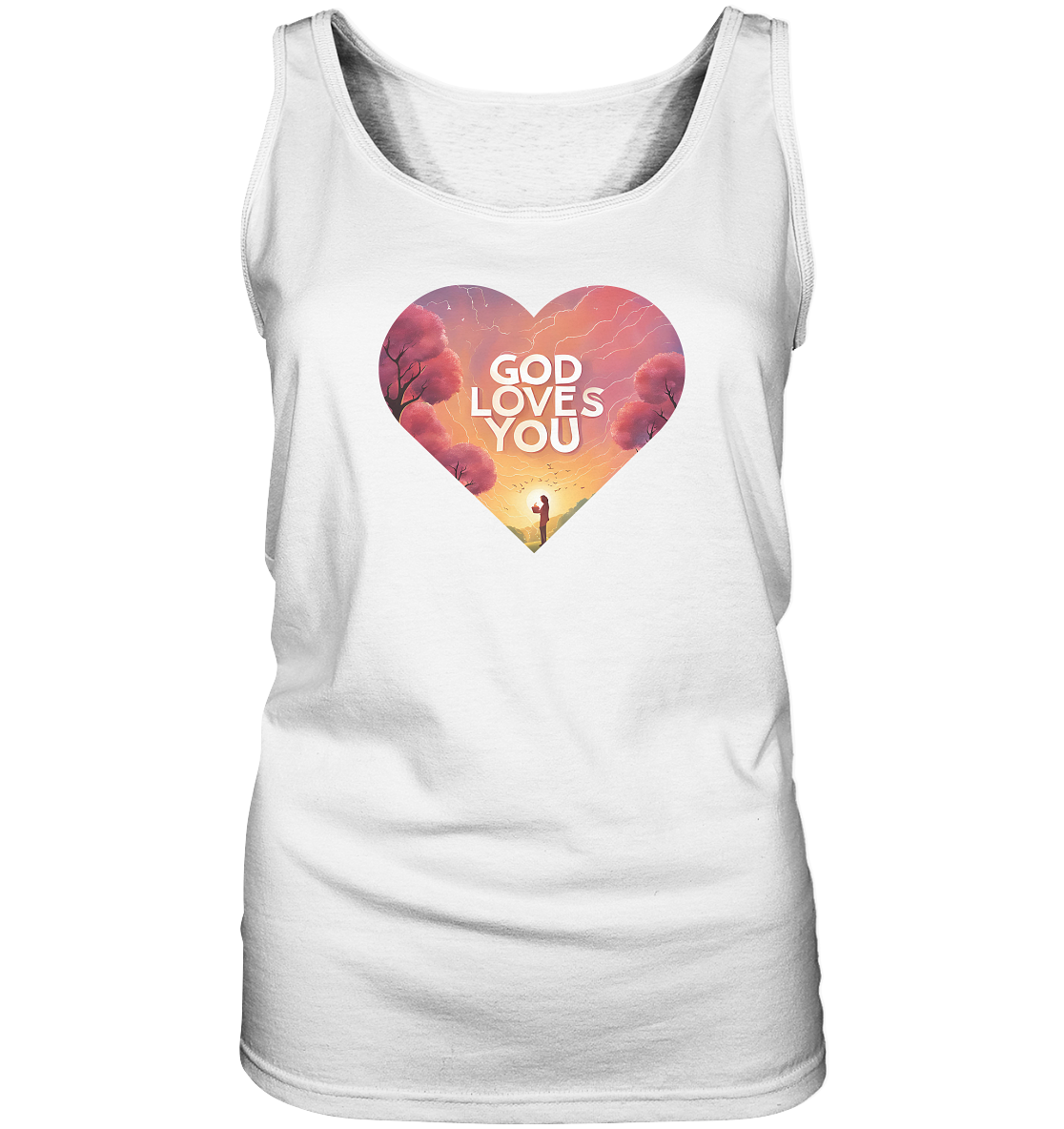 Gott liebt dich - Ladies Tank-Top